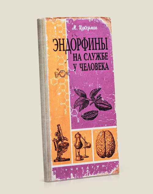 Книга-шоколадка «ЭНДОРФИНЫ» для романтиков, влюбленных в науку и прочих любозн...